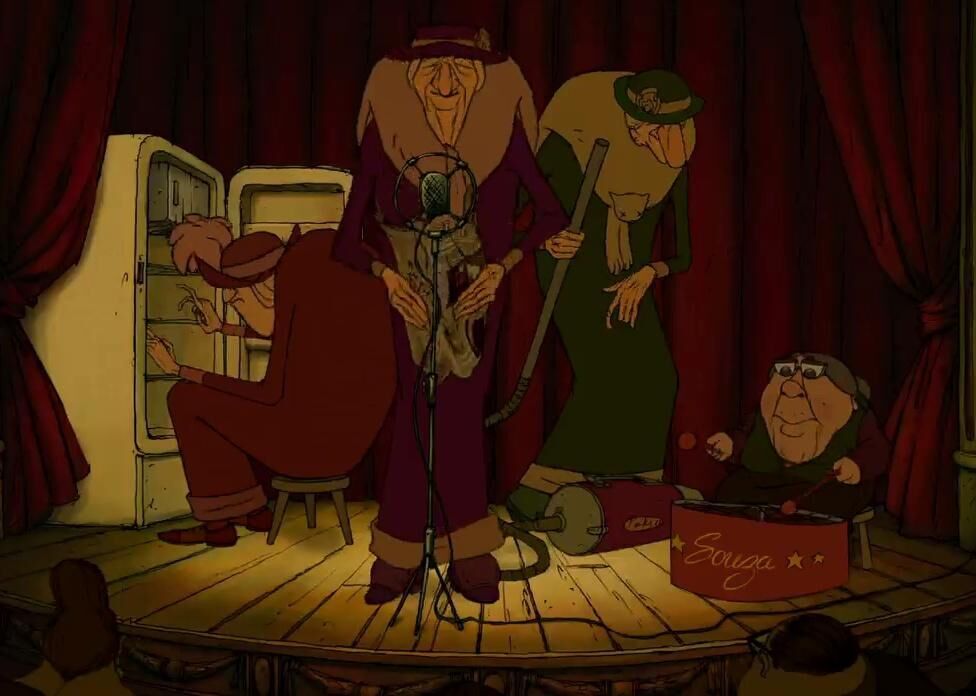 #53. The Triplets of Belleville (2003)